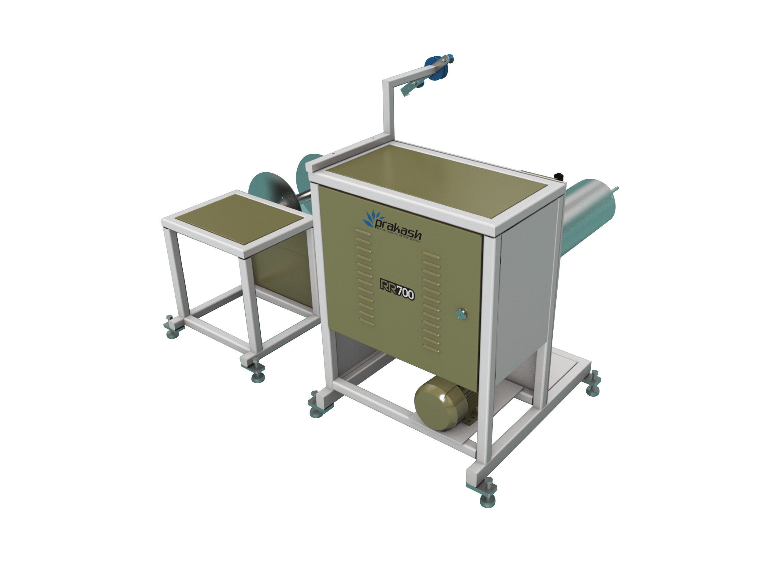 RR 700 TWISTED PAPER ROPE MAKING MACHINE