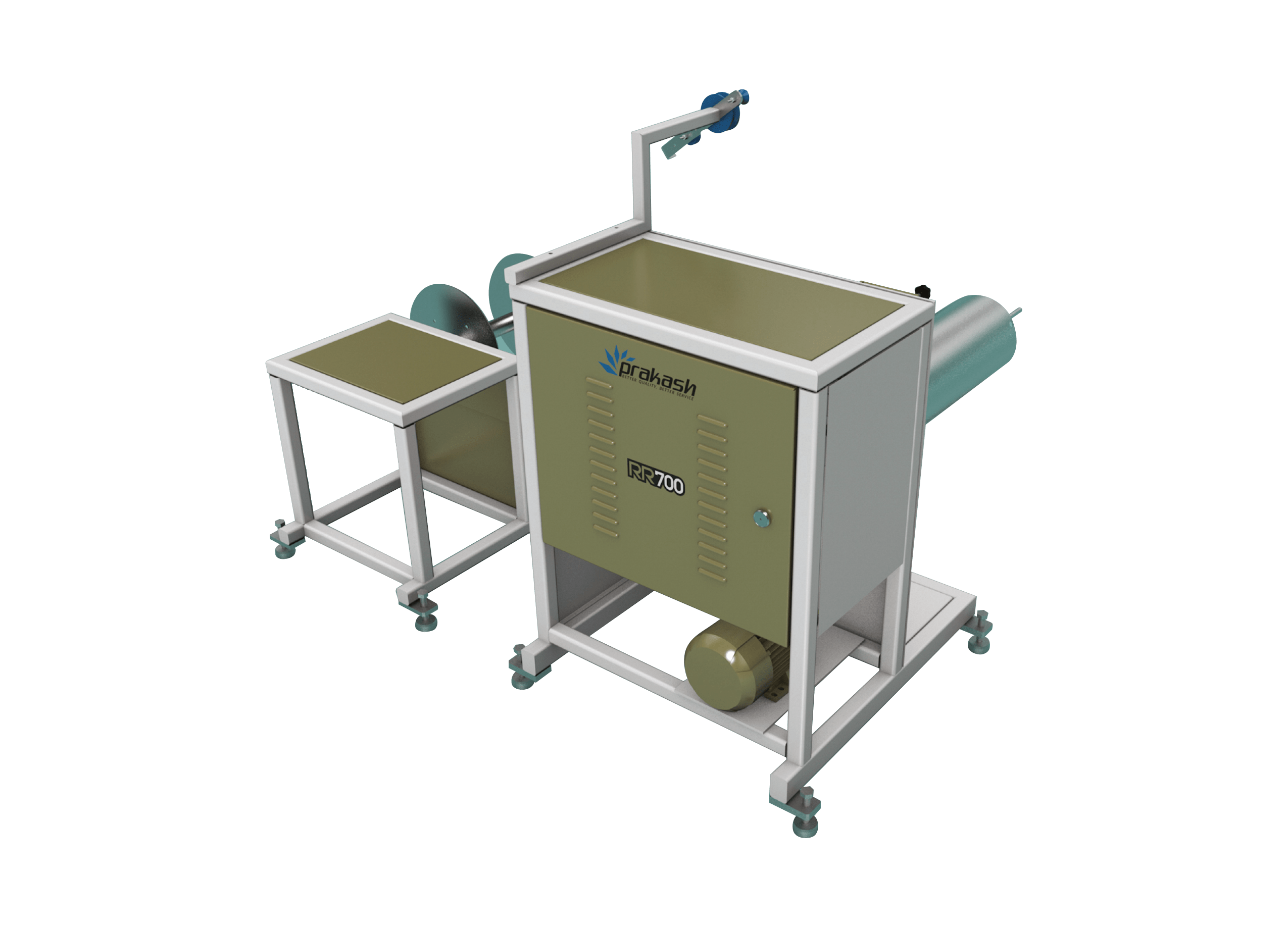 Twisted Rewinding Paper Rope Making Machine